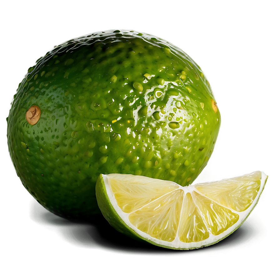 Sour Lime Wedge Png 60