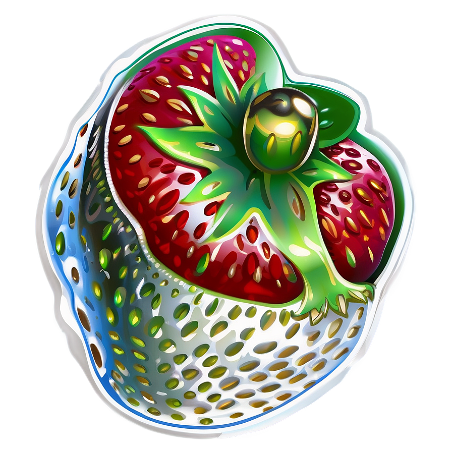 Sour Strawberry Icon Png 06252024