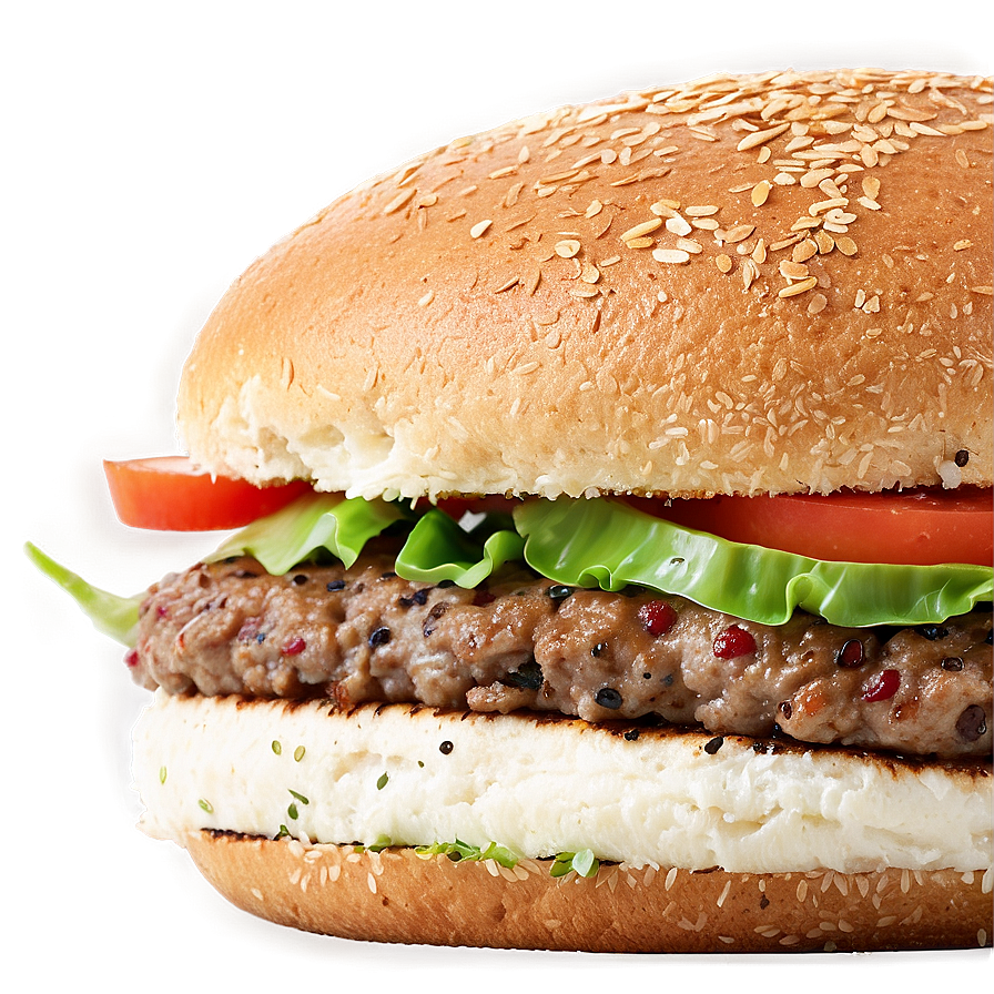 Sourdough Burger Png Lrc