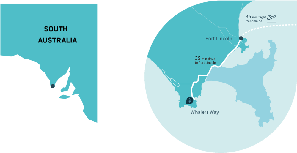 South Australia Whalers Way Map