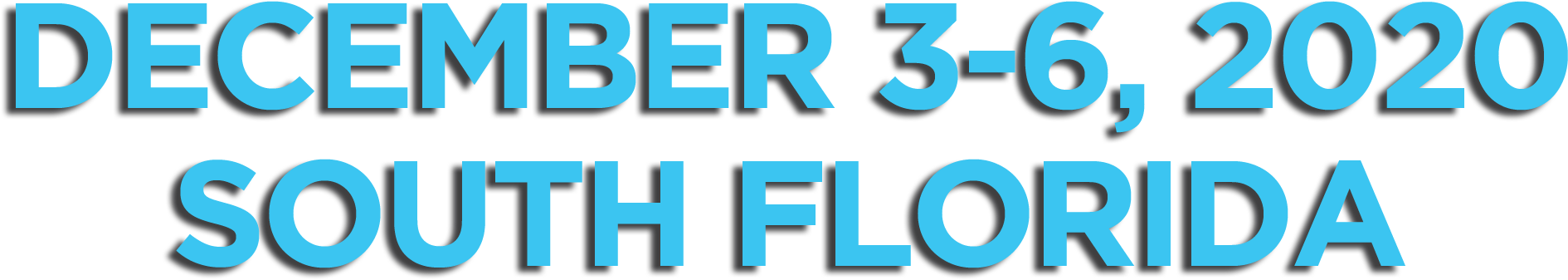 South Florida Event December2020 PNG with transparent background