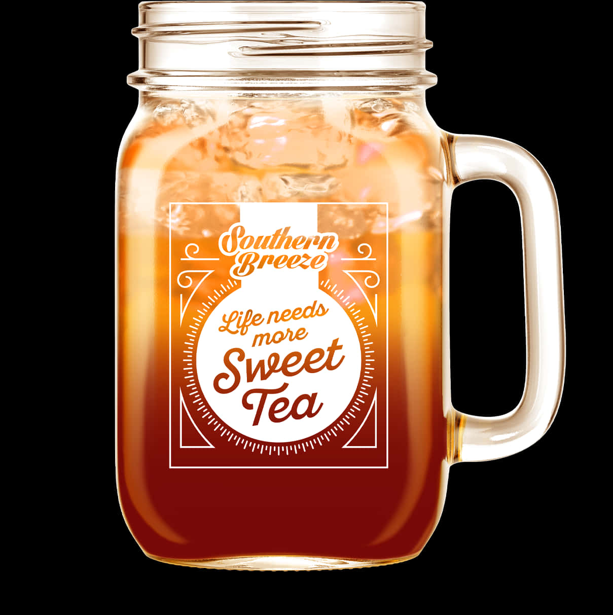 Southern Breeze Sweet Tea Mason Jar