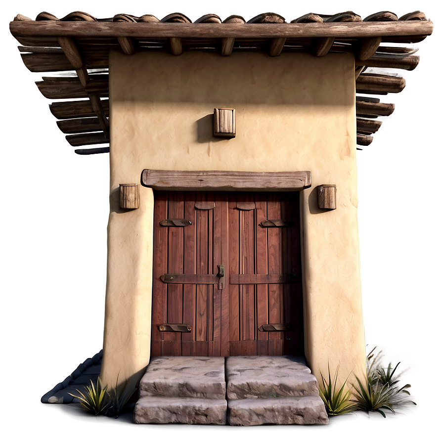 Southwestern Adobe House Png Pva