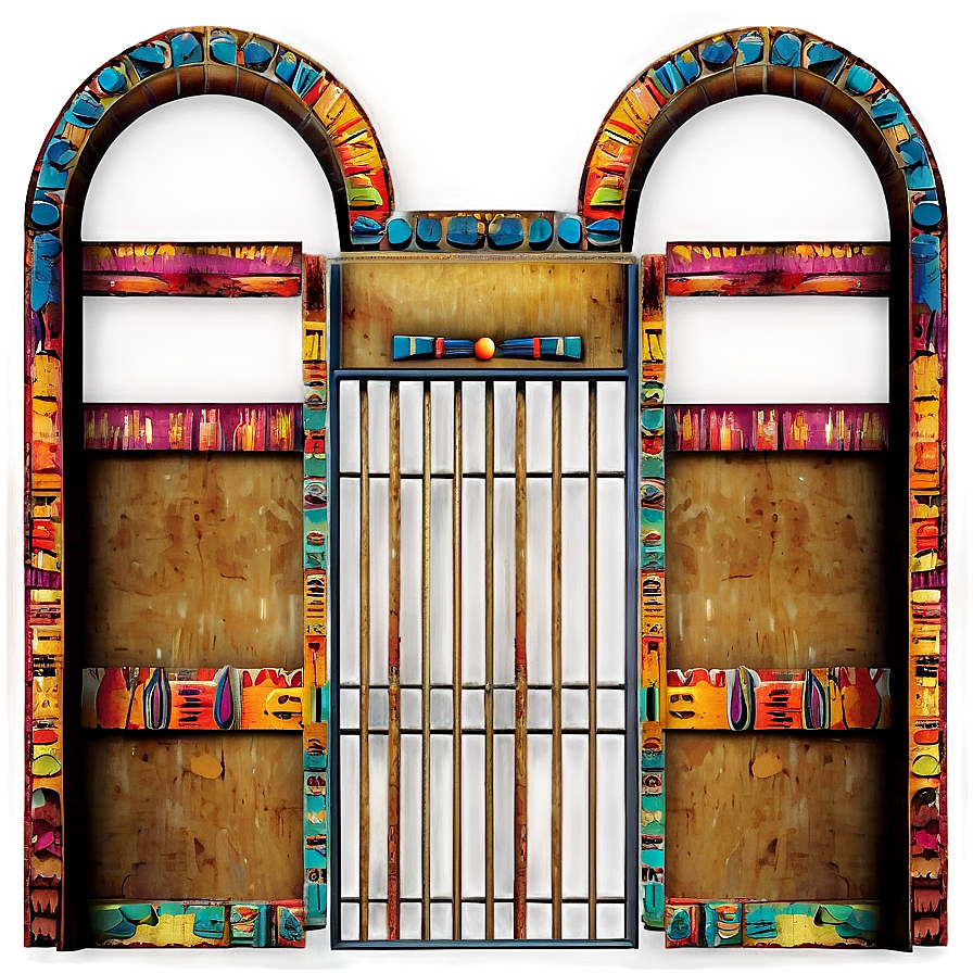 Southwestern Style Gate Png Rye