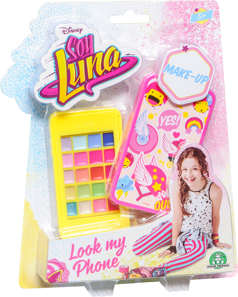 Soy Luna Disney Makeup Set Packaging PNG with transparent background