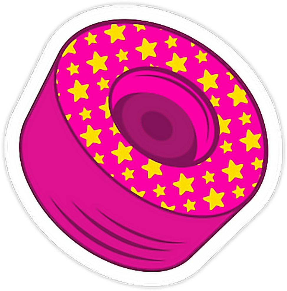 Soy Luna Pink Skate Wheel Sticker