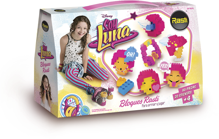 Soy Luna Toy Block Set Packaging