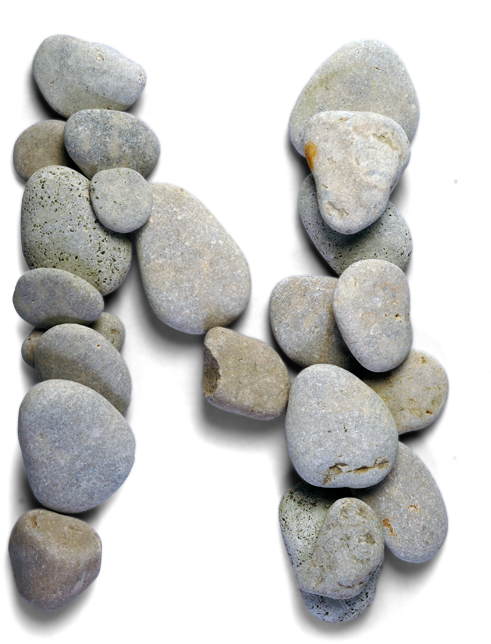 Spa Stone Pebbles Path