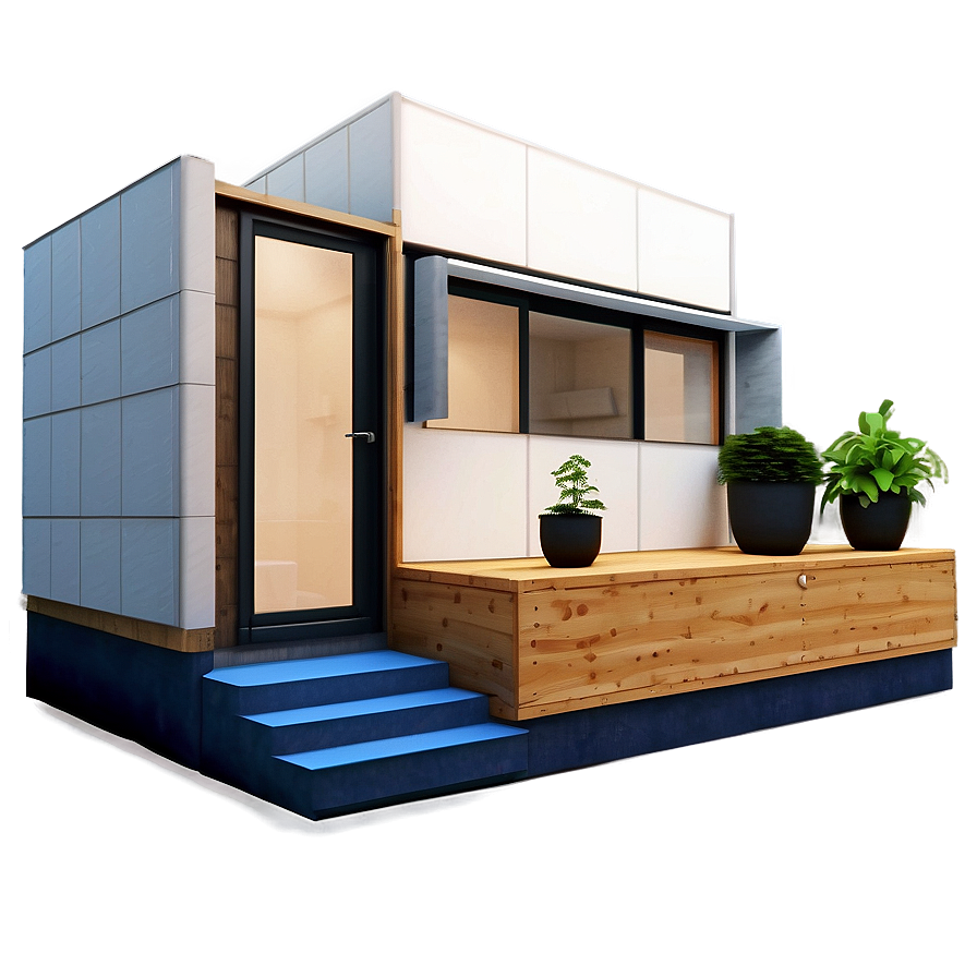 Space-efficient Micro Home Png 68