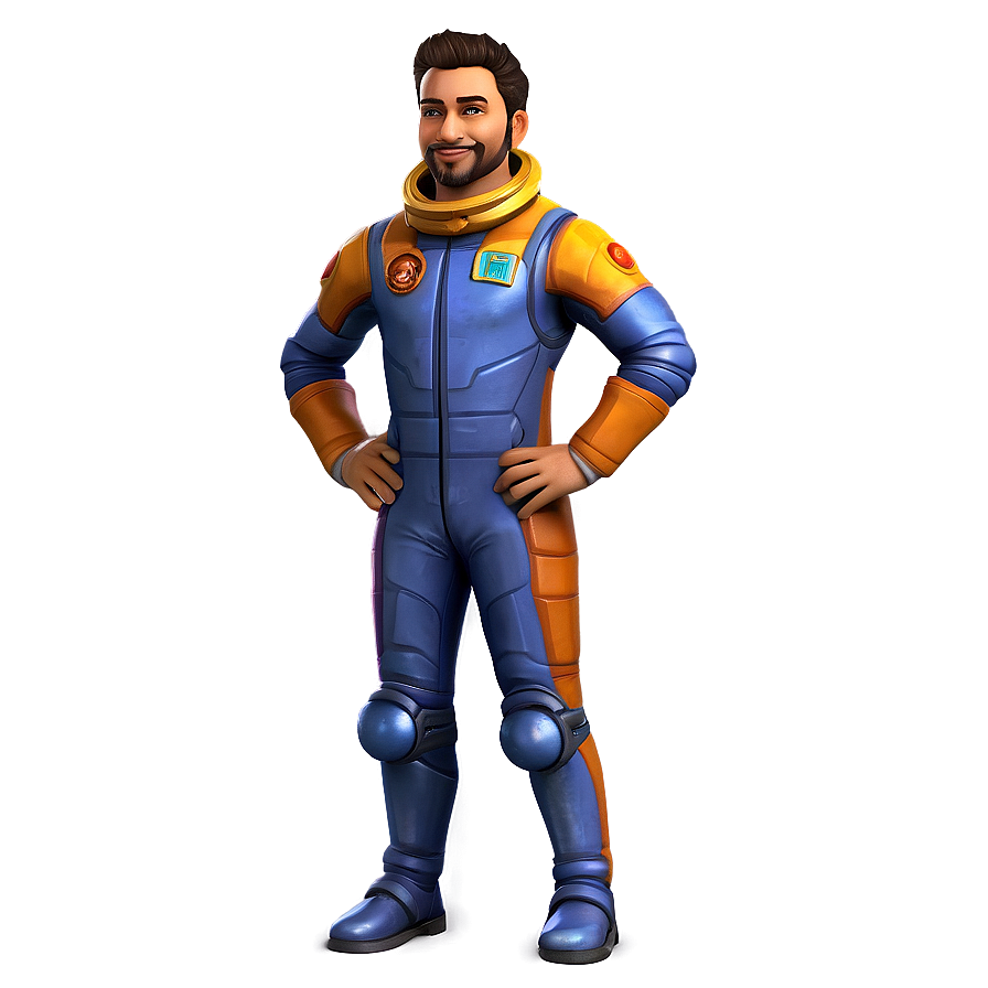 Space Explorer Character Png 05242024