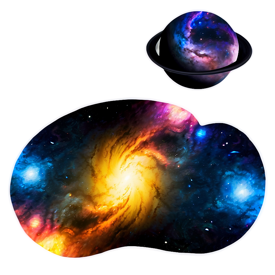 Space Galaxy Graphic Png Dcu