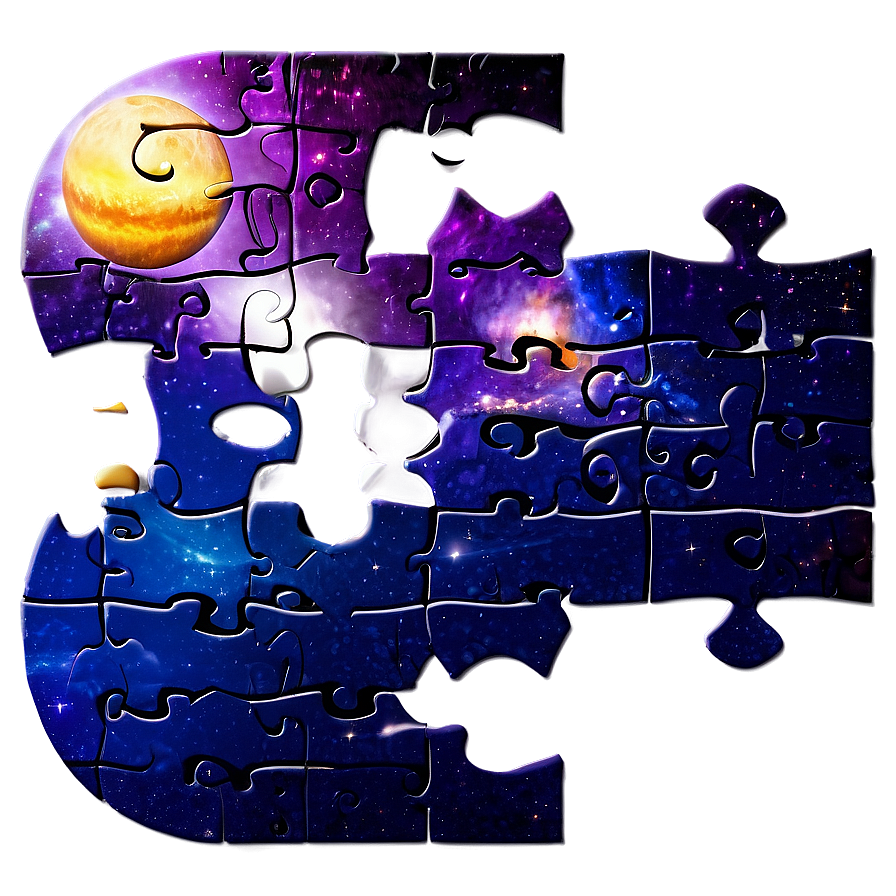 Space Jigsaw Puzzle Png Klt95