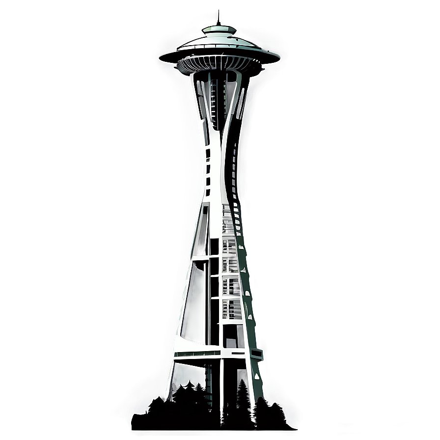 Space Needle Historical Landmark Png 06122024