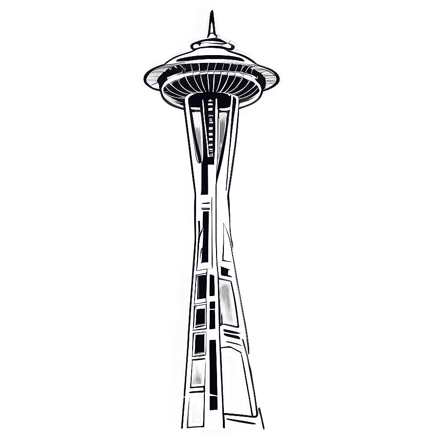 Space Needle Historical Landmark Png Mjn