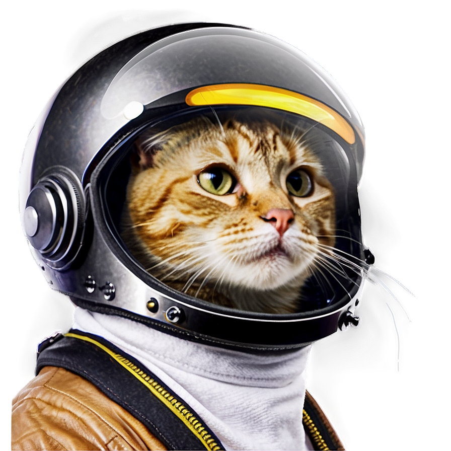 Space Pilot Cat Png 54