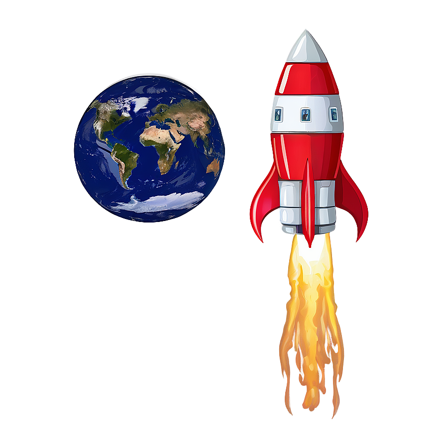 Space Rocket Png 33