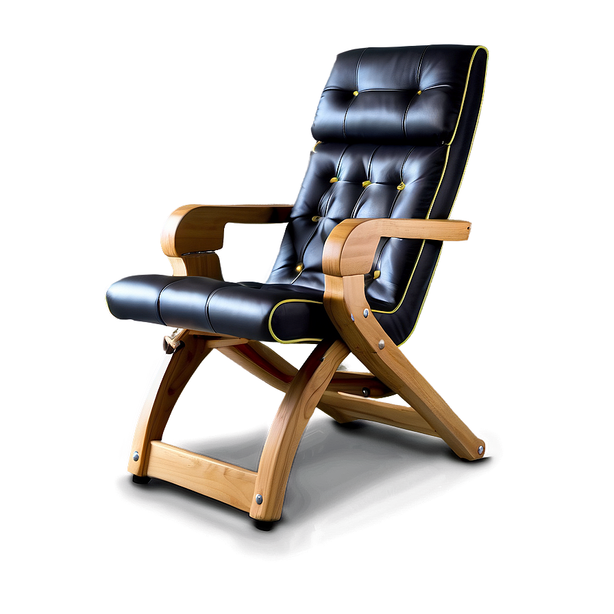 Space-Saving Foldable Armchair PNG 06262024 PNG with transparent background