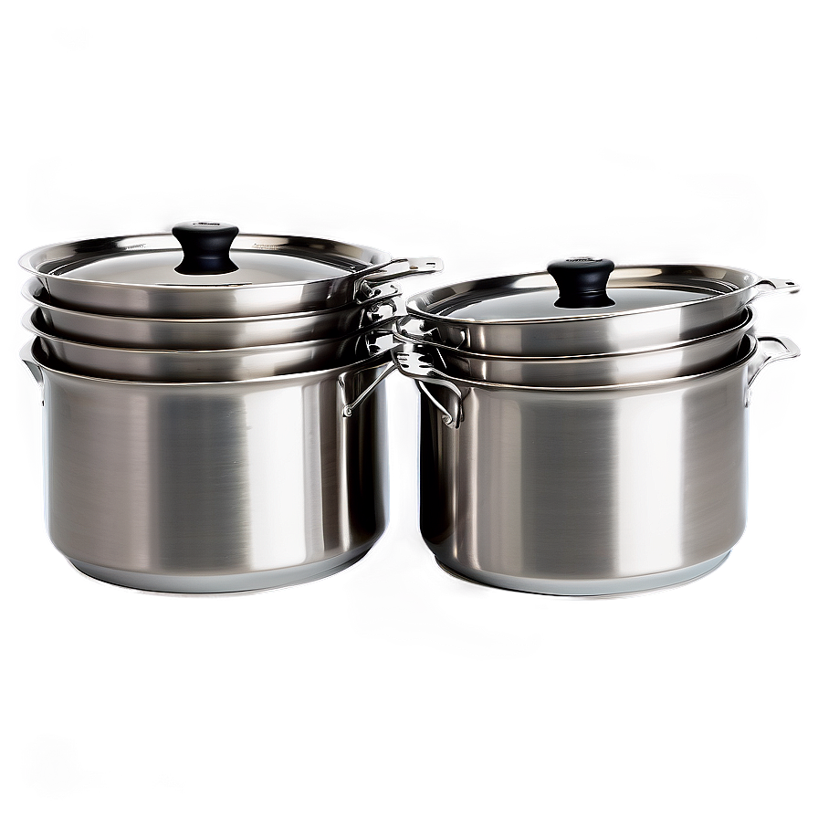 Space Saving Stackable Cooking Pot Png Kts