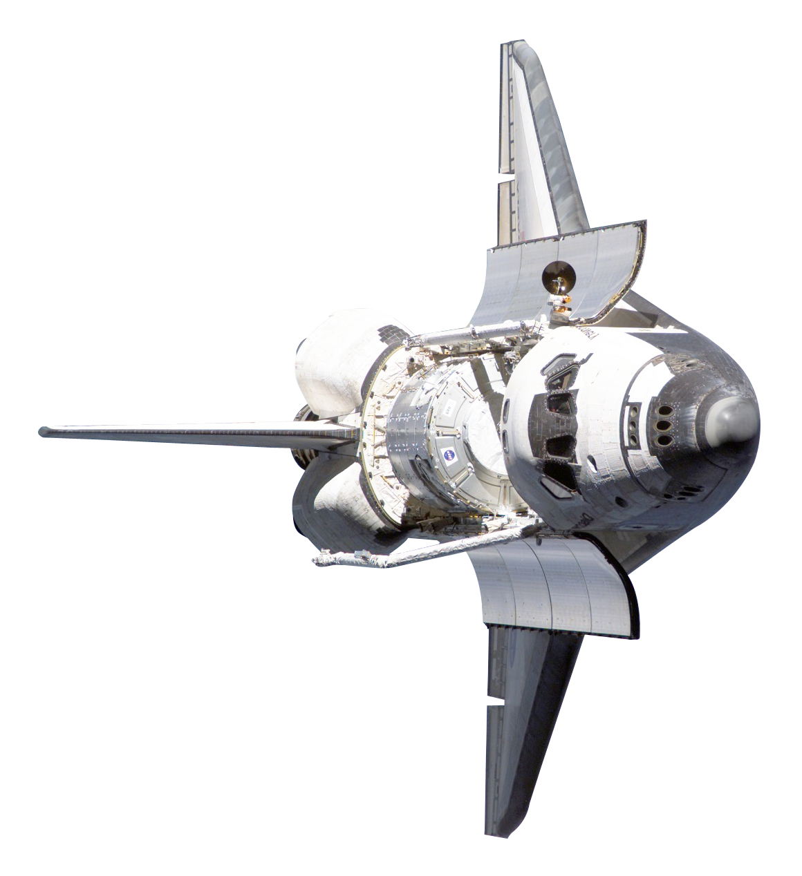 Space_ Shuttle_ Isolated_on_ Gray_ Background