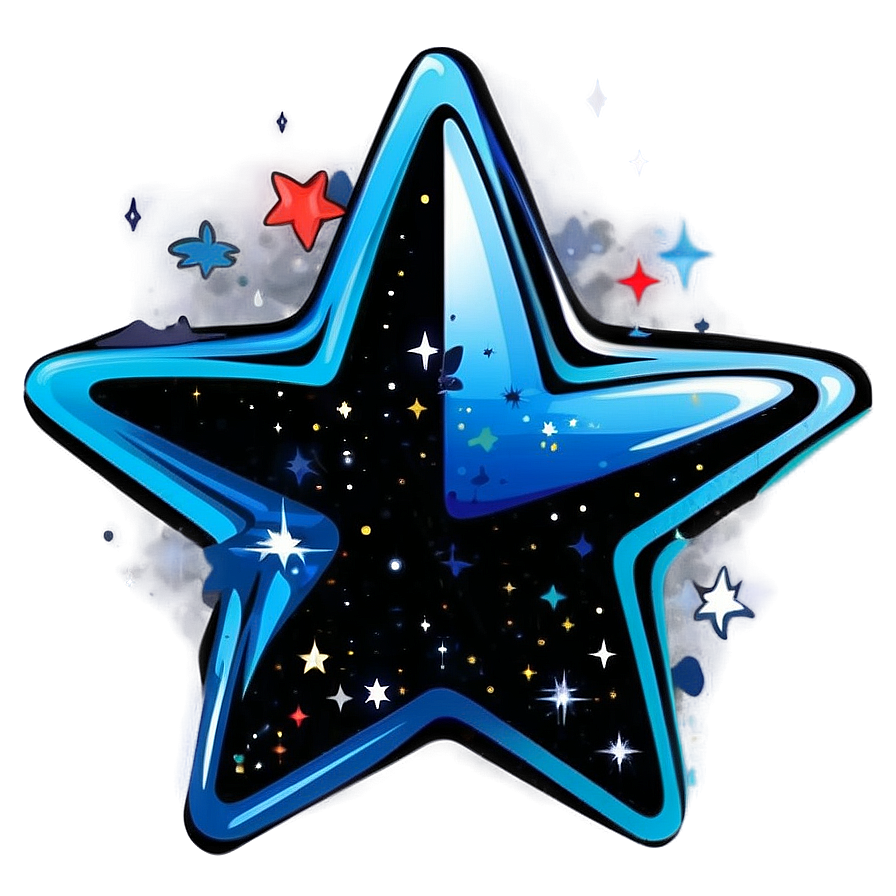 Space Star Vector Png Oqd2