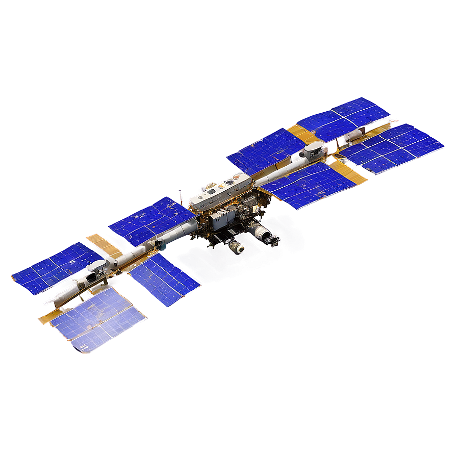 Space Station Earth Orbit Png Rux3