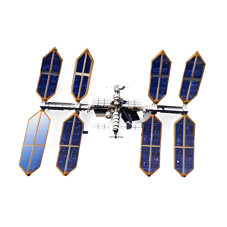 Space Station In Starry Sky Png Kdv