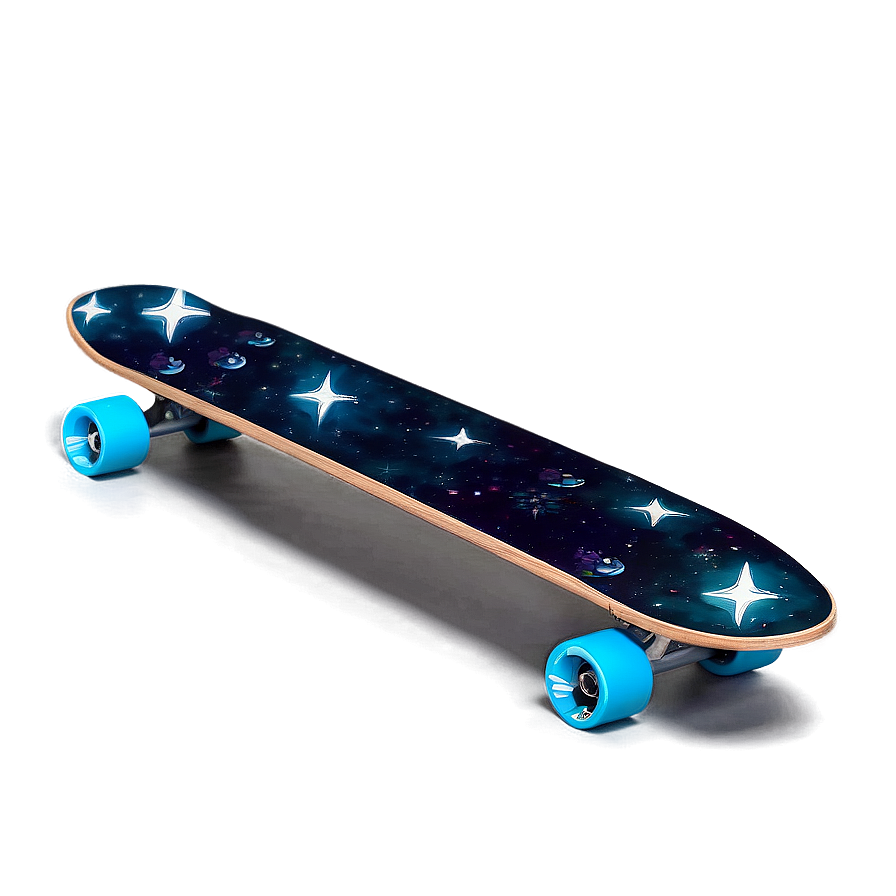 Space Theme Skateboard Deck Layout Png Mbl18