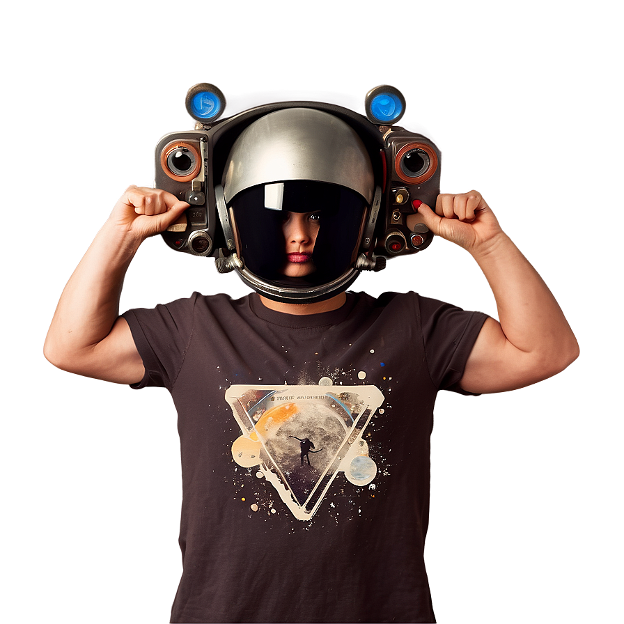 Space Theme T-shirt Illustration Png Nal84