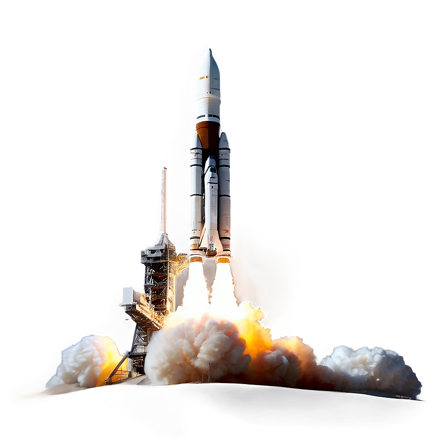 Spacecraft Launch Graphic Png 06292024