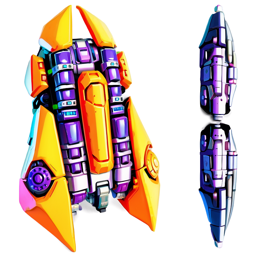 Spaceship With Robotic Arms Png Lhb56