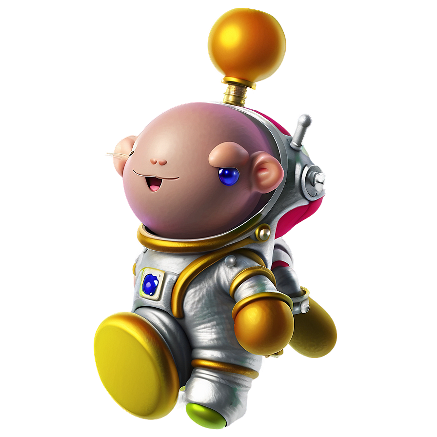 Spacesuit Olimar Illustration Png 06242024