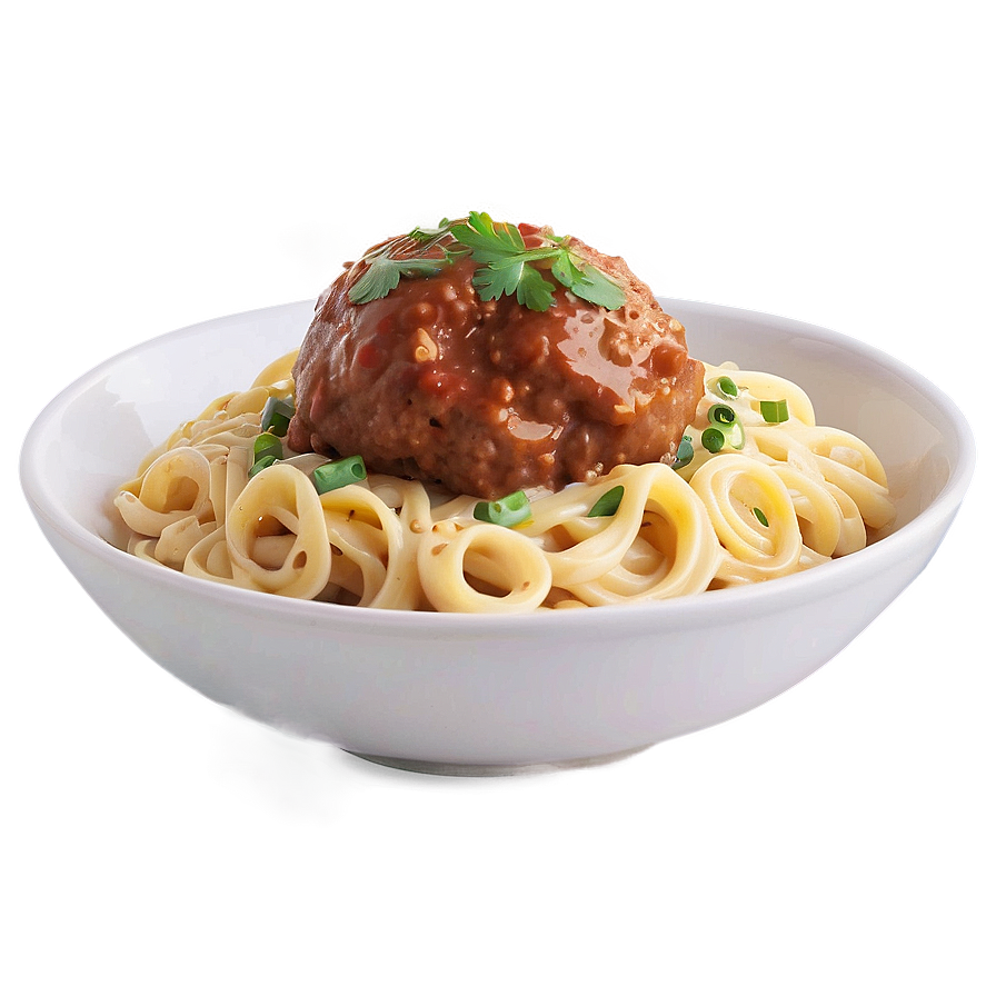 Spaghettiand Meatball Dish