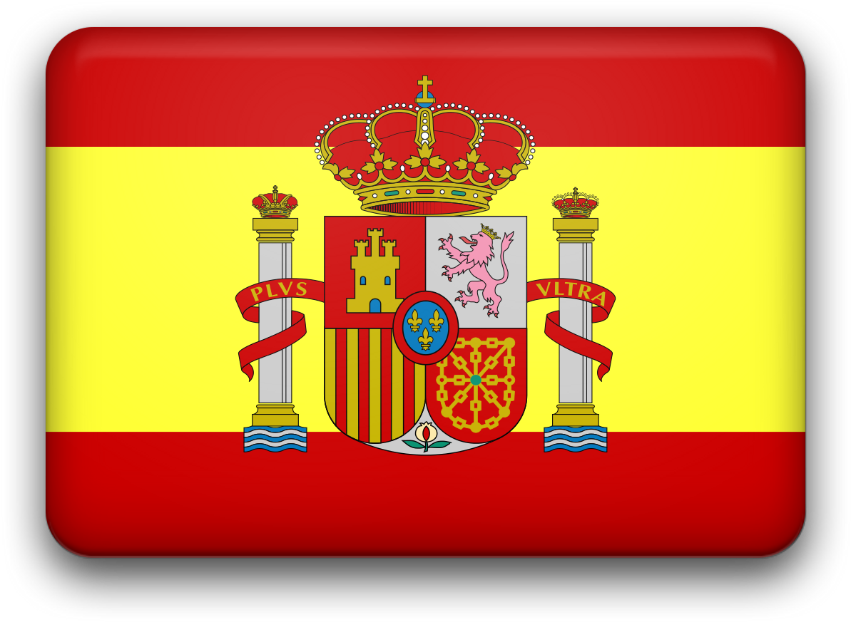 Transparent Spanish Flag Png - Spain Country Code, Png Download PNG with transparent background