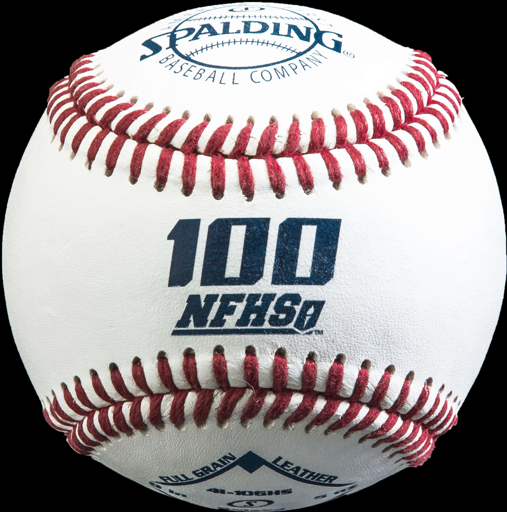Spalding Baseball Centennial Edition PNG with transparent background