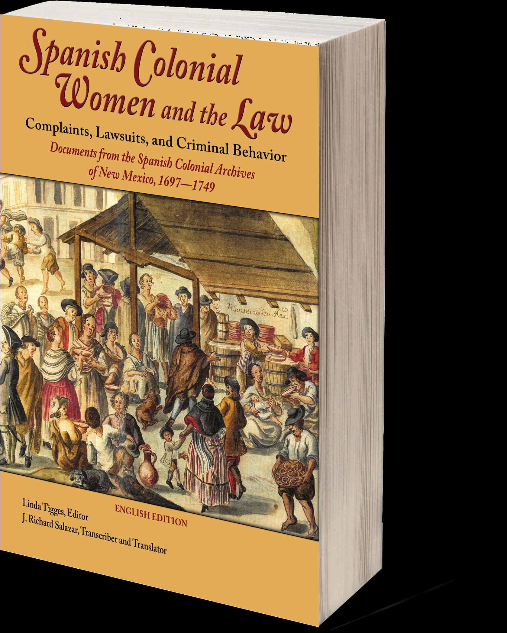 Spanish Colonial Womenand Law Book Cover