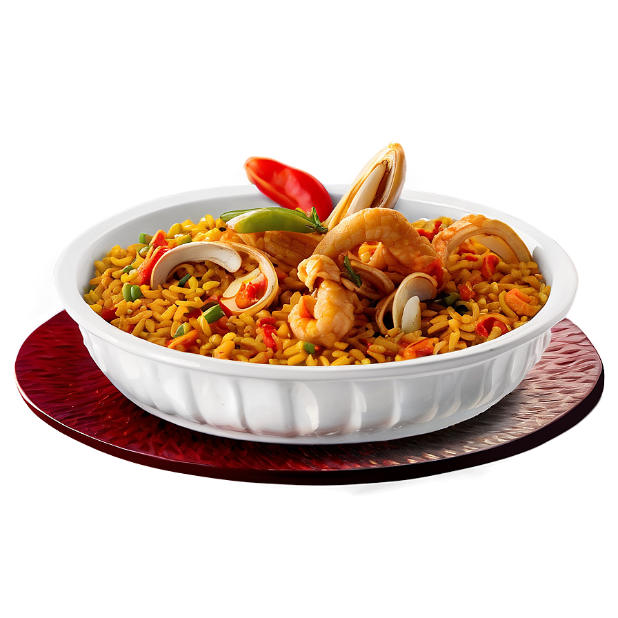 Spanish Paella Dish Png Aqw12