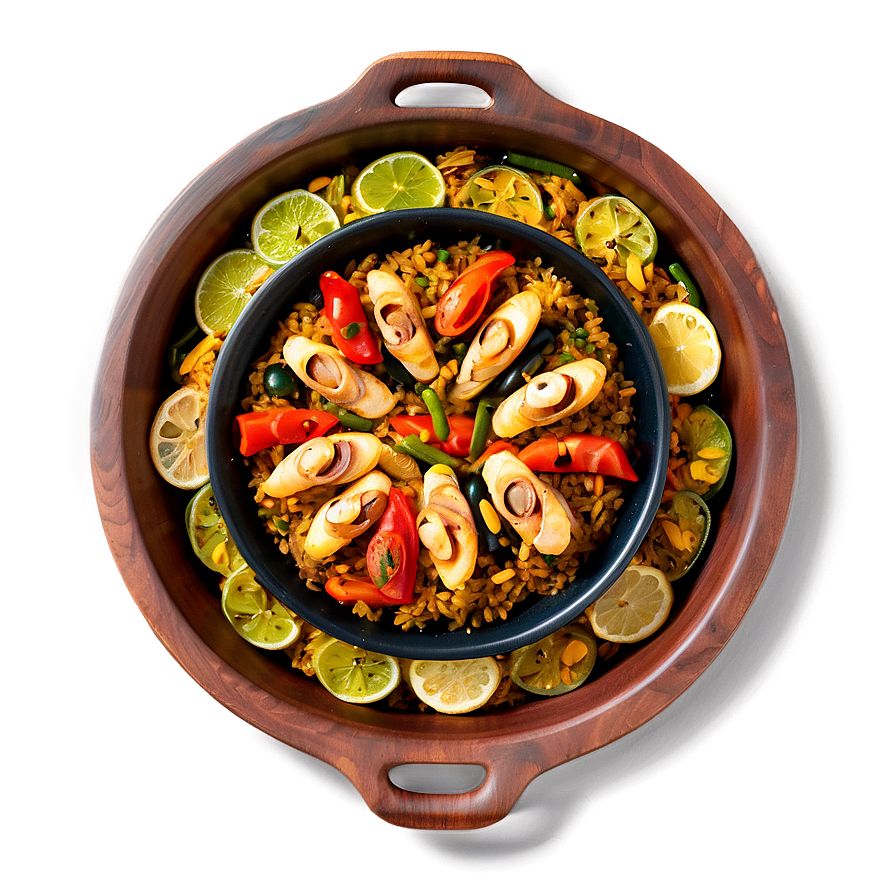 Spanish Paella Dish Png Kib