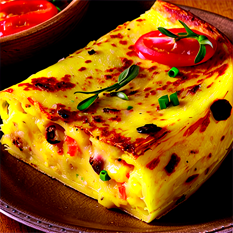 Spanish Tortilla PNG tkd PNG with transparent background