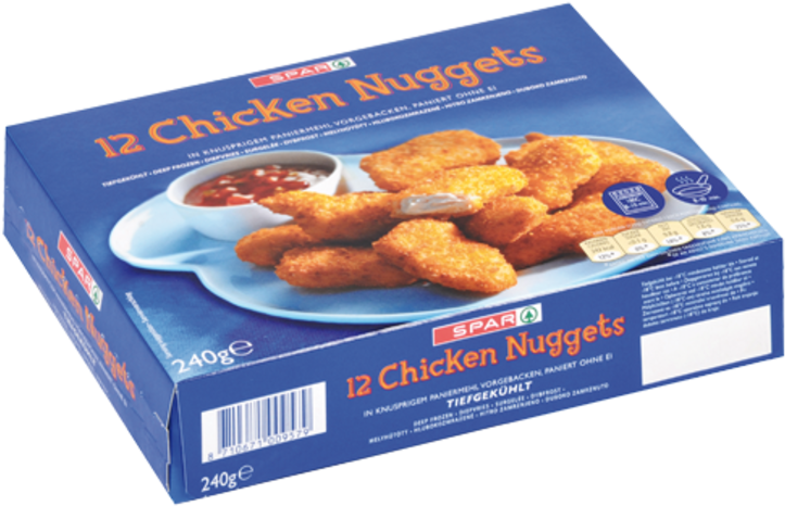 Sales Packaging For Chicken Nuggets - Verkaufsverpackung, HD Png Download PNG image with a transparent background, free high-resolution download