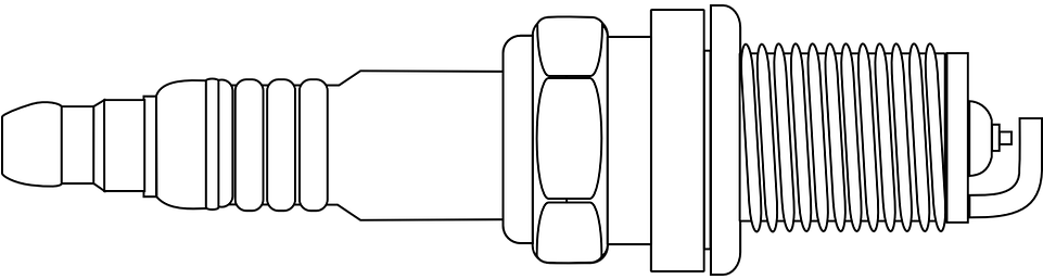 Spark Plug Clip Art, HD Png Download PNG with transparent background