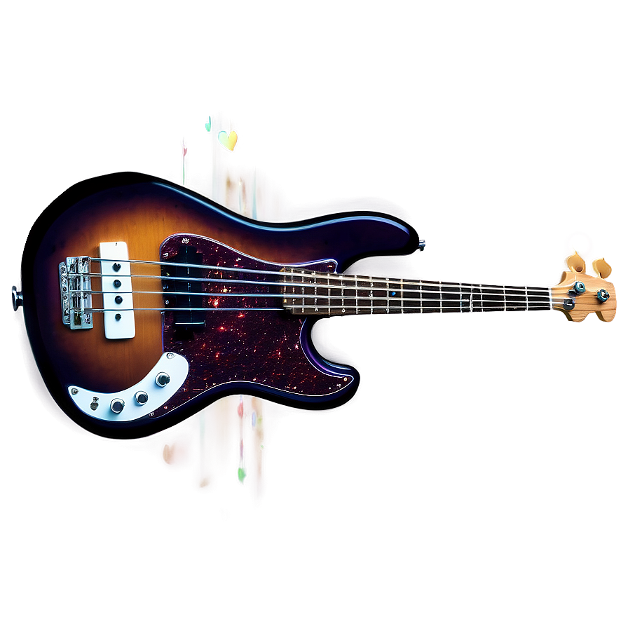 Sparkle Bass Guitar Png Cuq85