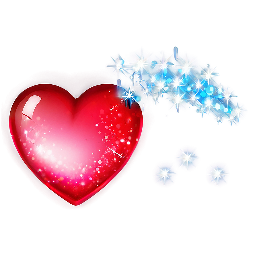 Sparkle Heart Emoji Png 05252024