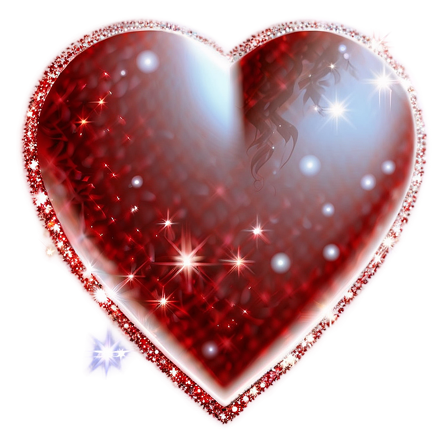 Sparkle Heart Png 04292024