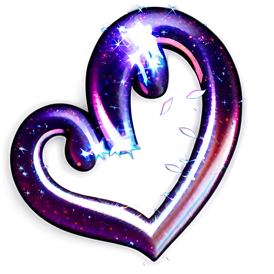 Sparkle Heart PNG vlf PNG image with a transparent background, free high-resolution download