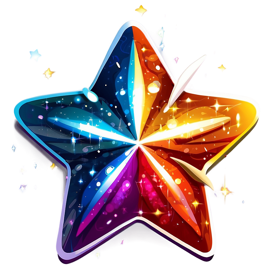 Sparkle Star Clipart PNG 61 PNG image with a transparent background, free high-resolution download