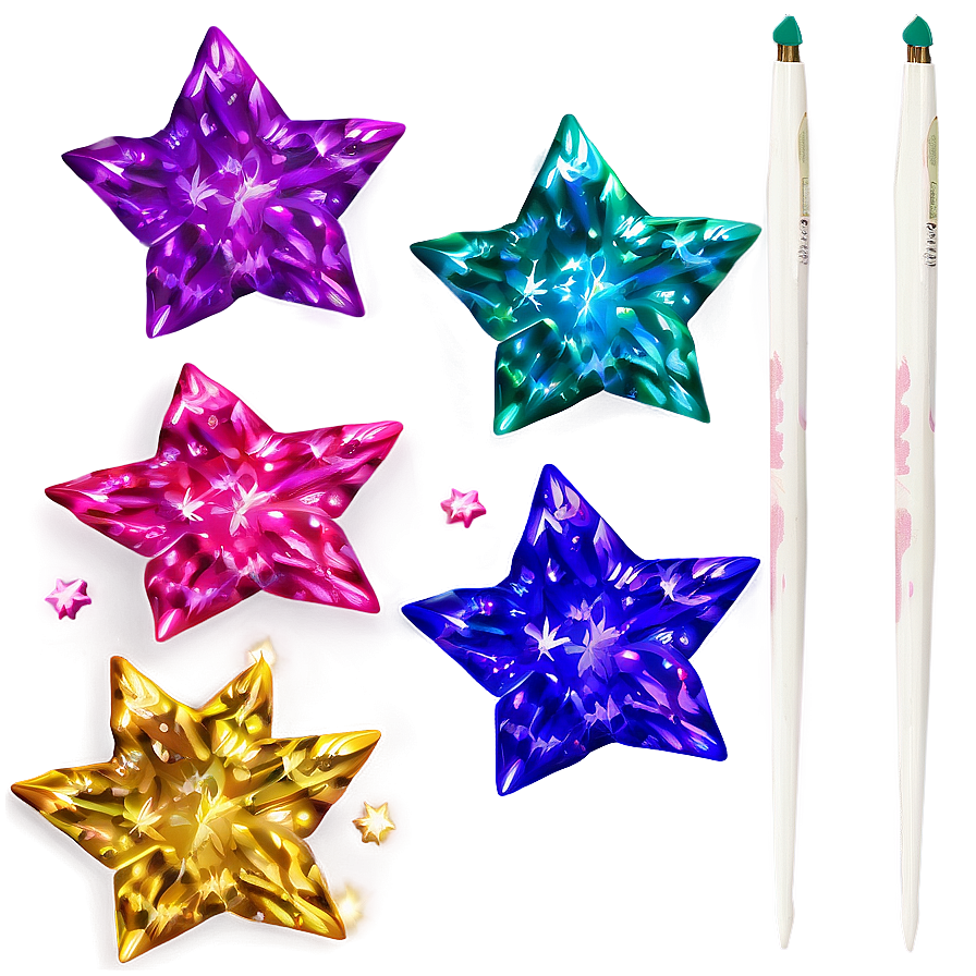 Sparkle Stars For Crafts Png Nsr63