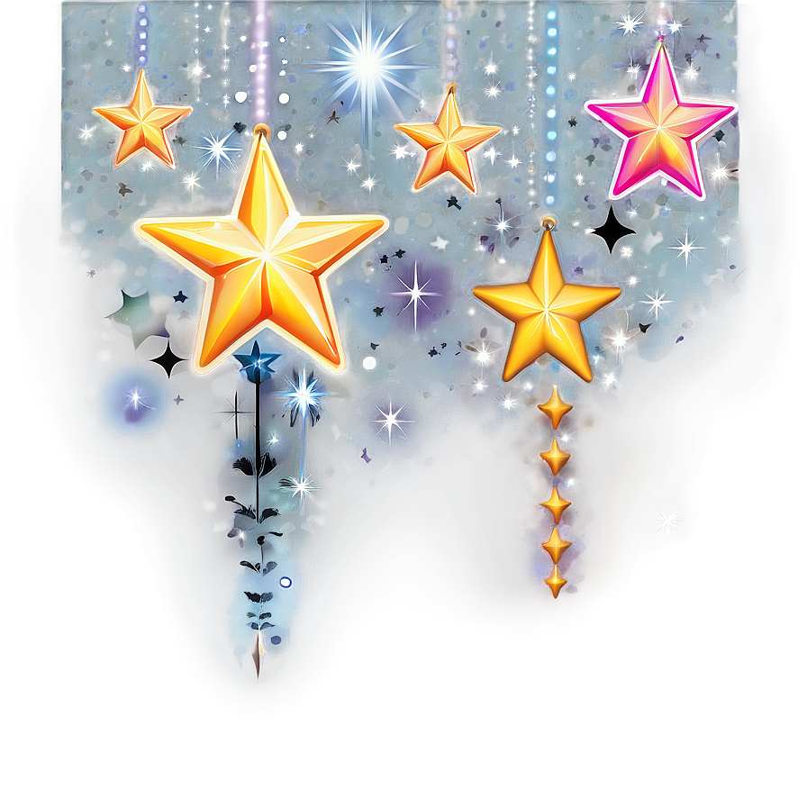 Sparkle Stars For Design Png Vai