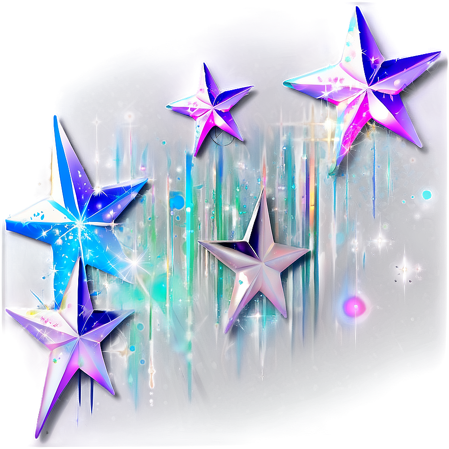 Sparkle Stars Overlay Png 37