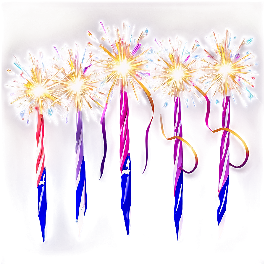 Sparklers Bright Celebration Png 24