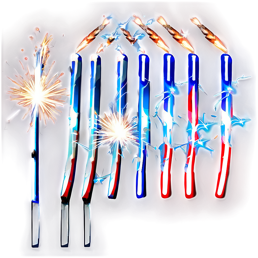 Sparklers Celebration Fire Png 06242024